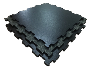 Phòng tập thể dục sàn cao su Mat xốp cách âm lồng vào nhau cao su Mat gạch cao su trong nhà - Product Image 2