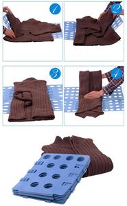 Camicia Bordo di Piegatura, Facile e Veloce Panno Cartella Flipfold Cremagliera per Adulti e Bambini Abito Pantaloni Asciugamani - Product Image 5