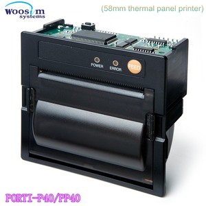 58mm de la pared mini térmica thermo panel impresora PORTI-P40/PP40 - Product Image 2