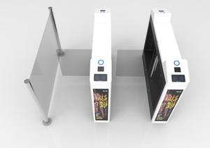 브러시리스 모터 체육관 경기장 <span class=keywords><strong>RFID</strong></span> 스윙 배리어 개찰구 SUS 304 소재 입구 게이트 장착 체육관 사무실 - Product Image 6