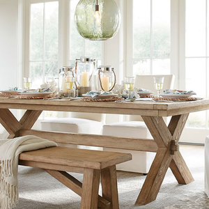 Nouveau Mobilier Classique En Bois De Type Loft Table À Manger - Product Image 2