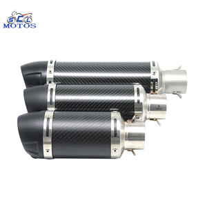 R089 D50.8 de fibra de carbono universal de la motocicleta Silenciador para CB500F <span class=keywords><strong>CBR500R</strong></span> - Product Image 1