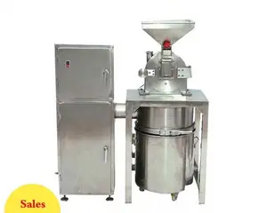 Stainless Steel Dust Collecting Absorption Ginger Garlic Apple Paste Grinder Grinding Machine