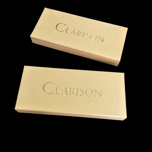 Personalizado elegante especial de papel en relieve logotipo dorado caja de sombreros de cartón al por mayor, para bufandas - Product Image 6
