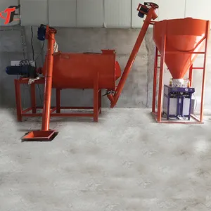 آلة خلط الجص الاسمنت بسيطة خط إنتاج خلط الملاط الجاف