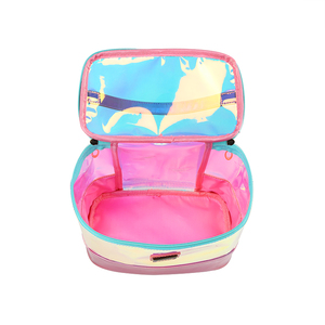 Yiwu fábrica holográfico pvc mango grande bolso cosmético <span class=keywords><strong>maquillaje</strong></span> láser caso <span class=keywords><strong>para</strong></span> las <span class=keywords><strong>niñas</strong></span> y las mujeres - Product Image 1