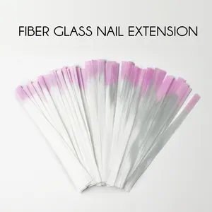 Extension pour faux ongles en fibre de verre,