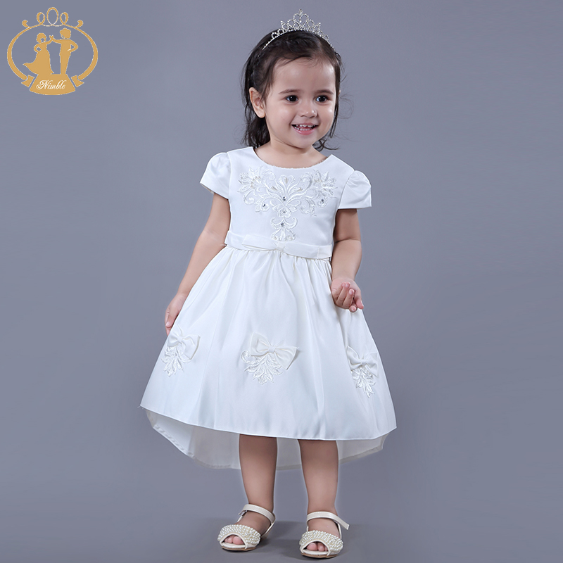 Compre Vestidos Lindos Y Cortos Para Niñas De Flores De Color Rosa De Alta  Calidad Primavera De Encaje De Tul Niños Bonitos Primera Comunión Vestido  Para Niñas A 49,58 € Del Tian1979 