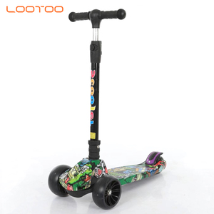 Escuter para niños venta en china multifuncional de 3 ruedas de 3 años Niño scooter 2019 para la escuela de los niños muchacho con luz led - Product Image 5