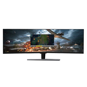 Ultra breite 49 zoll lcd 4 karat gebogene gaming monitor 144 hz - Product Image 1