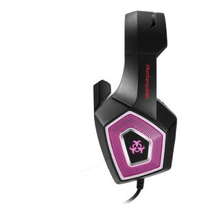 Nuevo HUNTSPIDER V1 Auriculares estéreo para videojuegos con cancelación de ruido, micrófono, luz LED para PS4, PC,PSP,Rojo Azul - Product Image 4