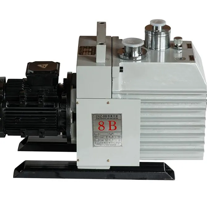 Model 2XZ-8B/20cfm vacuum pump/ Double stage rotary van vacuum pump