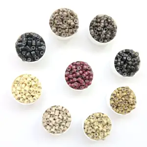 Harmony Stock Aluminium Kupfer Silikon Micro Beads Haar verlängerungen Tools Micro Beads