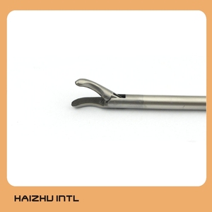 Porte-aiguille portable, pour pince porte-aiguille de Type V droit, pincette porte-aiguille laparoscopique - Product Image 2