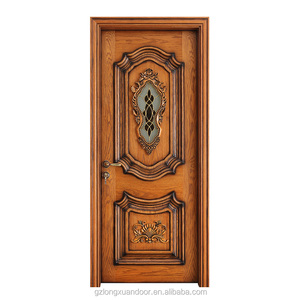 <span class=keywords><strong>Porte</strong></span> d'entrée pivotante de style europé<span class=keywords><strong>en</strong></span> <span class=keywords><strong>en</strong></span> <span class=keywords><strong>placage</strong></span> de <span class=keywords><strong>bois</strong></span> naturel laminé, finition élégante <span class=keywords><strong>pour</strong></span> usage intérieur <span class=keywords><strong>en</strong></span> villa - Product Image 3