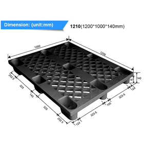 1200*1000*140mm <span class=keywords><strong>palette</strong></span> en plastique d'<span class=keywords><strong>euro</strong></span> hdpe de <span class=keywords><strong>prix</strong></span> à vendre - Product Image 5