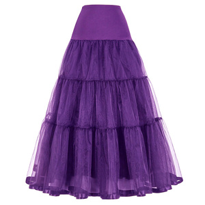 Grace Karin Women Retro Vintage Dress <strong>Long</strong> Crinoline Petticoat <strong>Underskirt</strong> CL010421 - Product Image 3