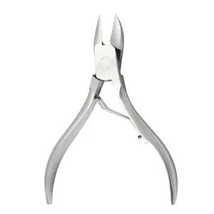 Sharp Stainless Steel Kuku Nipper Tugas Berat Gunting Kuku Kuku Bayi Pemotong Tepi untuk Tebal atau Kuku Yang Tumbuh Ke Dalam