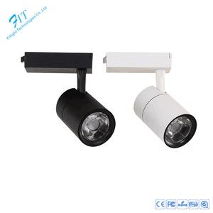 Usine Livraison Rapide En Aluminium moulé sous pression Dissipateur <span class=keywords><strong>de</strong></span> Chaleur 20 W Noir COB Led Éclairage Sur Rail <span class=keywords><strong>Musée</strong></span> - Product Image 4