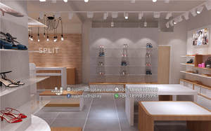 Quảng Châu Giá Giày Hiển Thị Cửa Hàng Kim Loại Gỗ MDF Làm Tổ Bảng Bán Lẻ Giày Hiển Thị Bảng - Product Image 3