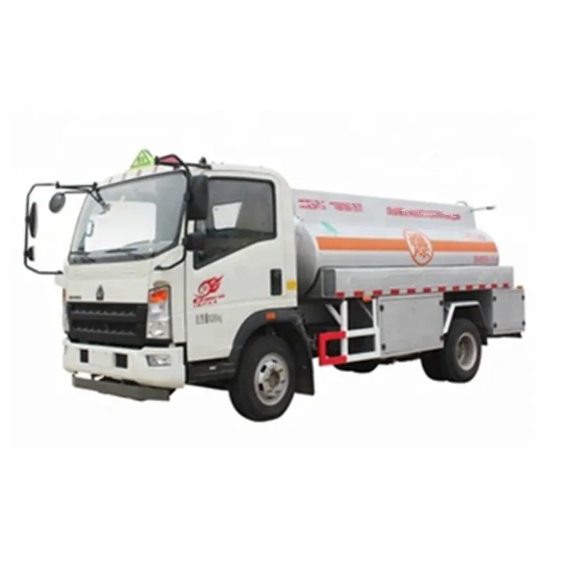 Sinotruk HOWO RHD 5000 litre mobil yakıt tankı kamyon satılık