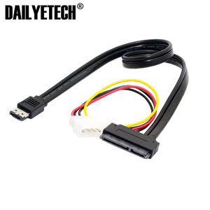 ESATA Power ESATA Combo <span class=keywords><strong>a</strong></span> <span class=keywords><strong>SATA</strong></span> 22pin y <span class=keywords><strong>IDE</strong></span> 4pin 5 V 12 V para 3,5 "2,5" cable <span class=keywords><strong>de</strong></span> datos del disco - Product Image 2