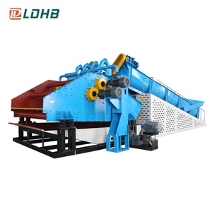 غسيل الرمال اللولبية عالية الكفاءة من السيليكا الرملية وفصلها مع شاشة اهتزاز - Product Image 1