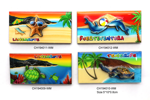 Imán de refrigerador de madera 3d para viaje, Gran canaria, Fuerteventura, isla española - Product Image 2