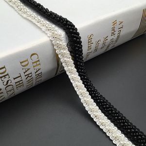 Multicolor DIY Accessories Elastic Belt Beaded <strong>Lace</strong> Handmade Pearl Beaded <strong>Collar</strong> - Product Image 5