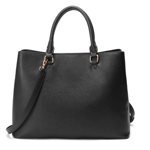 Clásico negro <span class=keywords><strong>simple</strong></span> de gran capacidad bolso de 2019 de moda de las mujeres de <span class=keywords><strong>la</strong></span> moda de <span class=keywords><strong>la</strong></span> pu bolso - Product Image 1