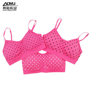 Reggiseno senza cuciture per ragazze senza fili con stampa di moda di vendita calda senza stampa senza cuciture - Product Image 6