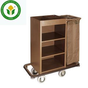 호텔 철 가사 청소 서비스 트롤리 메이드 카트 - Product Image 2