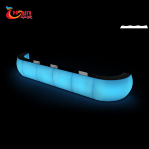 Alta calidad color cambiante colorido plástico led barra con vidrio para discoteca, <span class=keywords><strong>bar</strong></span> <span class=keywords><strong>o</strong></span> fiesta al aire libre - Product Image 3