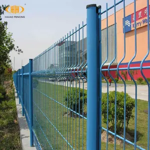 Наружный садовый забор 3d защитный забор с персиковой стойкой