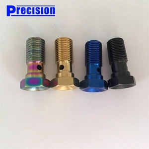 De alta resistencia de GR5 de titanio perno banjo colorido de pernos de titanio - Product Image 2