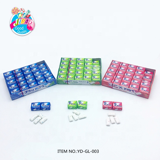 4 шт. в 1, жевательная резинка с мятой и фруктами