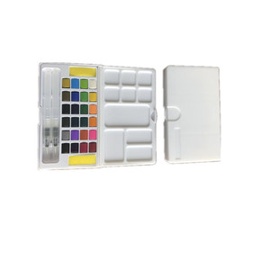 ชุดสีน้ำแบบพกพา,<span class=keywords><strong>สี</strong></span><span class=keywords><strong>น้ำ</strong></span>ชุด<span class=keywords><strong>สี</strong></span><span class=keywords><strong>น้ำ</strong></span>พร้อมแปรงทา<span class=keywords><strong>สี</strong></span>กล่อง PP 24<span class=keywords><strong>สี</strong></span>สำหรับ<span class=keywords><strong>วาด</strong></span><span class=keywords><strong>รูป</strong></span> - Product Image 3