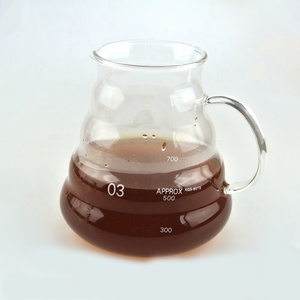 Thermos en verre borosilicate, pour café, 580ml, 1 pièce, tube en verre borosilicate, pour serveur - Product Image 4