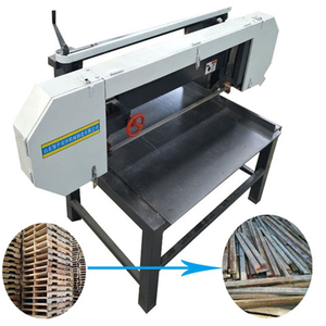 Perdu En Bois <span class=keywords><strong>Palette</strong></span> Recyclage Horizontale Scie À Ruban À Vendre - Product Image 1