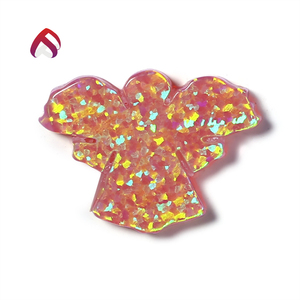 Venta caliente creado piedras preciosas opal cartas R opal gemstone <span class=keywords><strong>precio</strong></span> para <span class=keywords><strong>azul</strong></span> ópalo colgante - Product Image 5