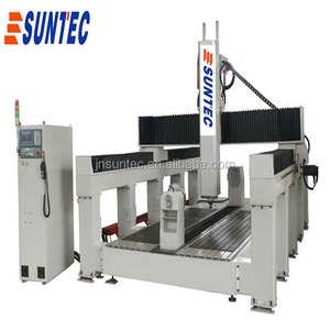 Nặng cấu trúc 3d khắc máy <span class=keywords><strong>cnc</strong></span> 4 trục powermill phần mềm cho 3d thiết kế mô hình - Product Image 4