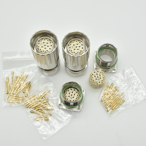 Westsam M23 17-Pin điện không thấm nước DIN tín hiệu kết nối nam cắm ổ cắm nữ IP67 kết nối cho ứng dụng điện - Product Image 2