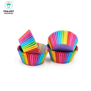 40gsm papel hermoso <span class=keywords><strong>de</strong></span> <span class=keywords><strong>la</strong></span> categoría alimenticia hornear <span class=keywords><strong>taza</strong></span> Arco Iris caja <span class=keywords><strong>de</strong></span> <span class=keywords><strong>la</strong></span> Magdalena - Product Image 4