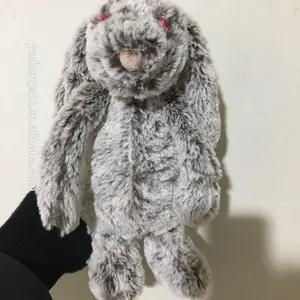 Hot selling Printed plush rabbit toys/stuffed cute 35cm rabbit A container toy for wine bottles/plush kawayi rabbit dolls