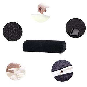 Oreiller de soutien des pieds en demi-lune, pour repos au bureau, soulagement de la douleur, amélioration de la Circulation pour les sommeil latéraux - Product Image 6
