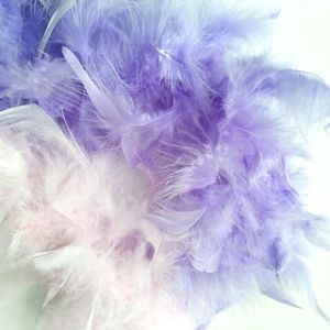 ขนไก่งวงสีรุ้งขนาด40กรัมสำหรับตกแต่ง - Product Image 5