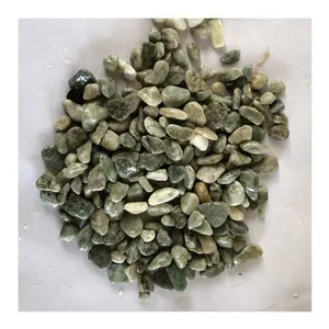 SHIHUI Natural Crushed Stone Green Gravel For Construction Green Pea Gravel For Garden Decoration