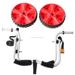 Carrito de Transporte para <span class=keywords><strong>Kayak</strong></span>, Canoa o Bote de Fibra de Vidrio con <span class=keywords><strong>Ruedas</strong></span>, Capacidad de Carga de 100 kg, Plegable para Surf - Product Image 3