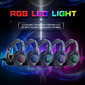 2019 ONIKUMA Auriculares <span class=keywords><strong>Gaming</strong></span> Stereo K9 <span class=keywords><strong>Cascos</strong></span> <span class=keywords><strong>Gaming</strong></span> con Micrófono Reducción de Ruido con 3.5 mm Jack Luz LED para <span class=keywords><strong>PC</strong></span> - Product Image 3