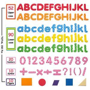 Aimant de réfrigérateur personnalisé magnétique EVA lettre et numéro/lettre magnétique en mousse eva pour aimants pour l'éducation des enfants - Product Image 2